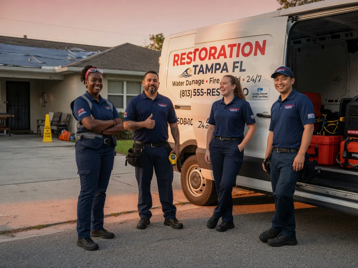 Water Damage Restoration company in Flatonia, TX